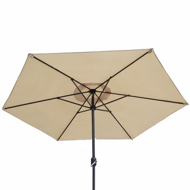 Купить зонт садовый сливочного цвета.