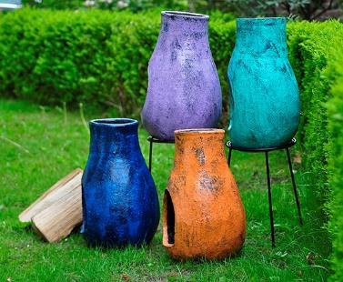 Садовый камин